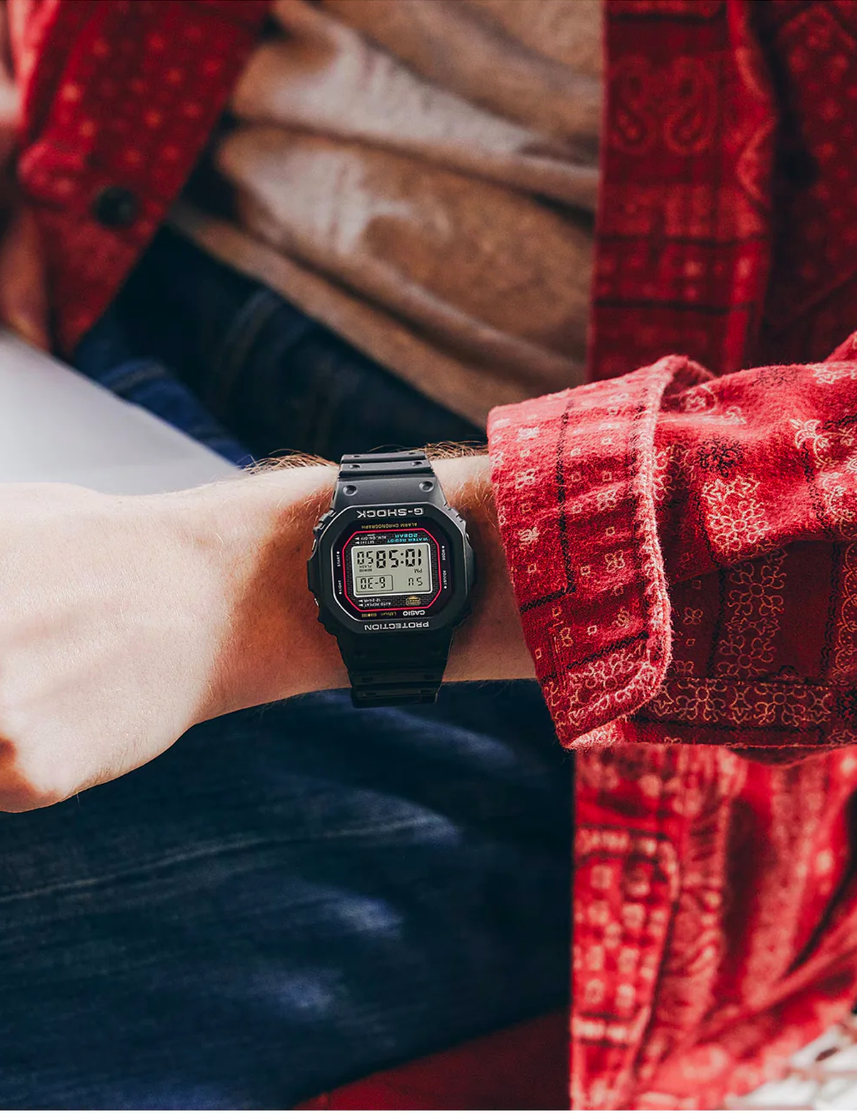 G-SHOCK DW-5000R-1AER ORIGINAL 1983