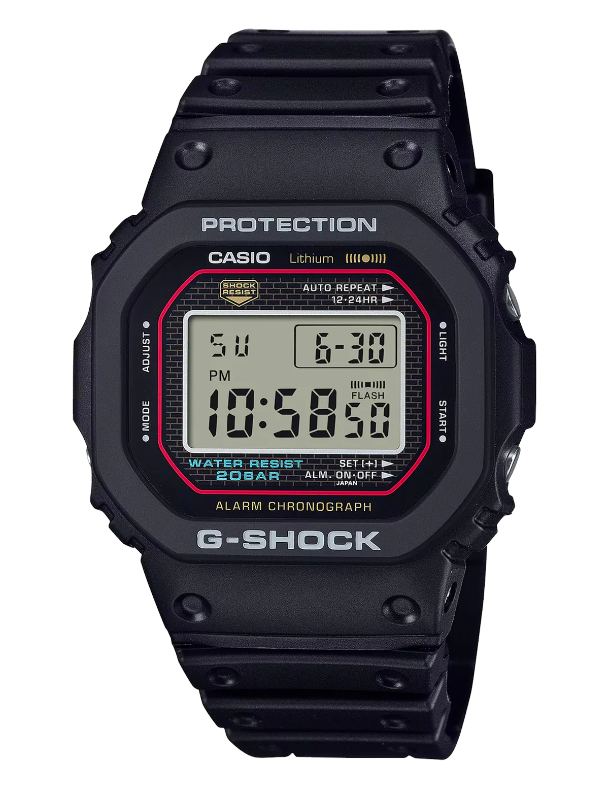 G-SHOCK DW-5000R-1AER ORIGINAL 1983