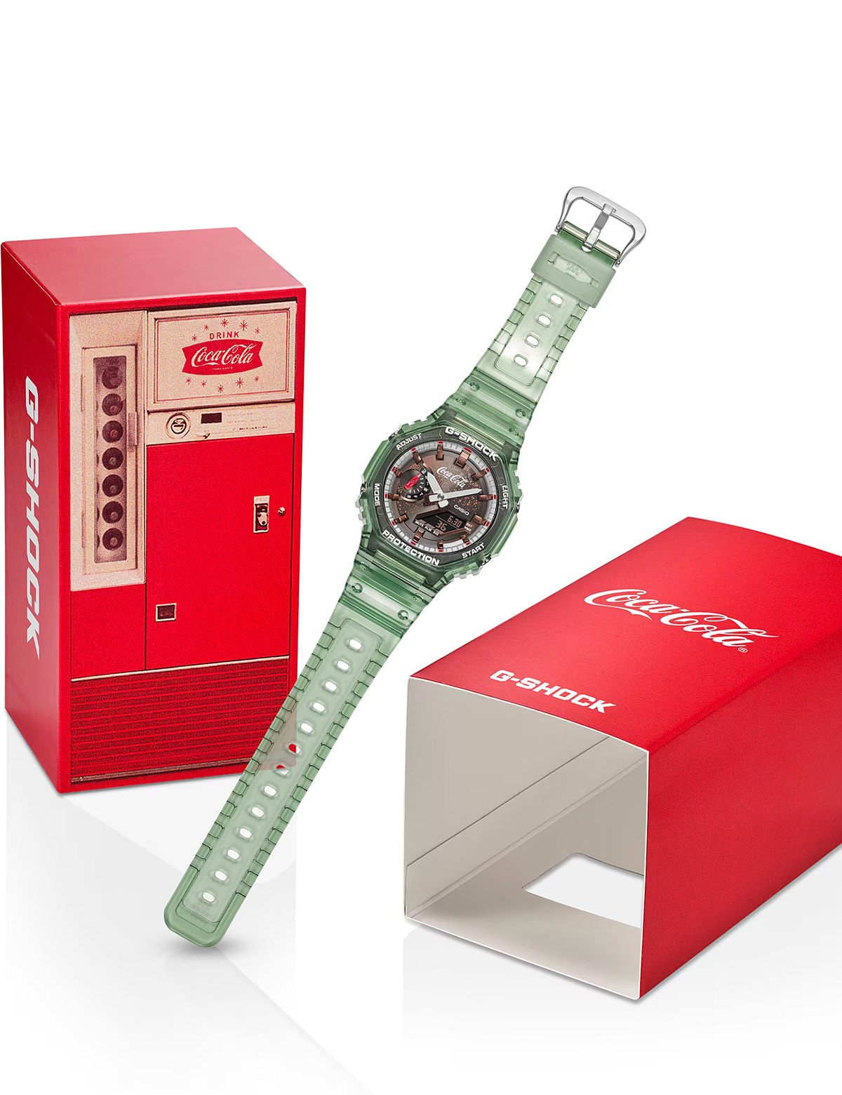 G-SHOCK X COCA-COLA® GA-2100CC-3AER