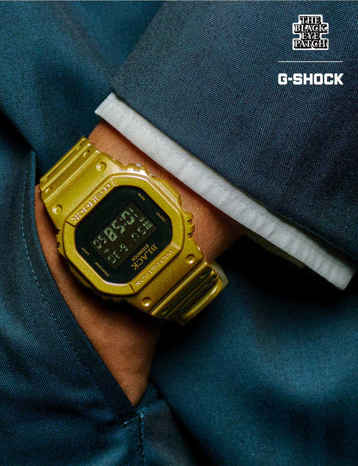 G-SHOCK X BlackEyePatch DW-5600BEP-9 Ltd edition