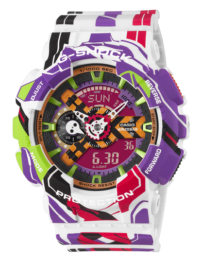 G-SHOCK X EVANGELION GA-110EVA30-7AER