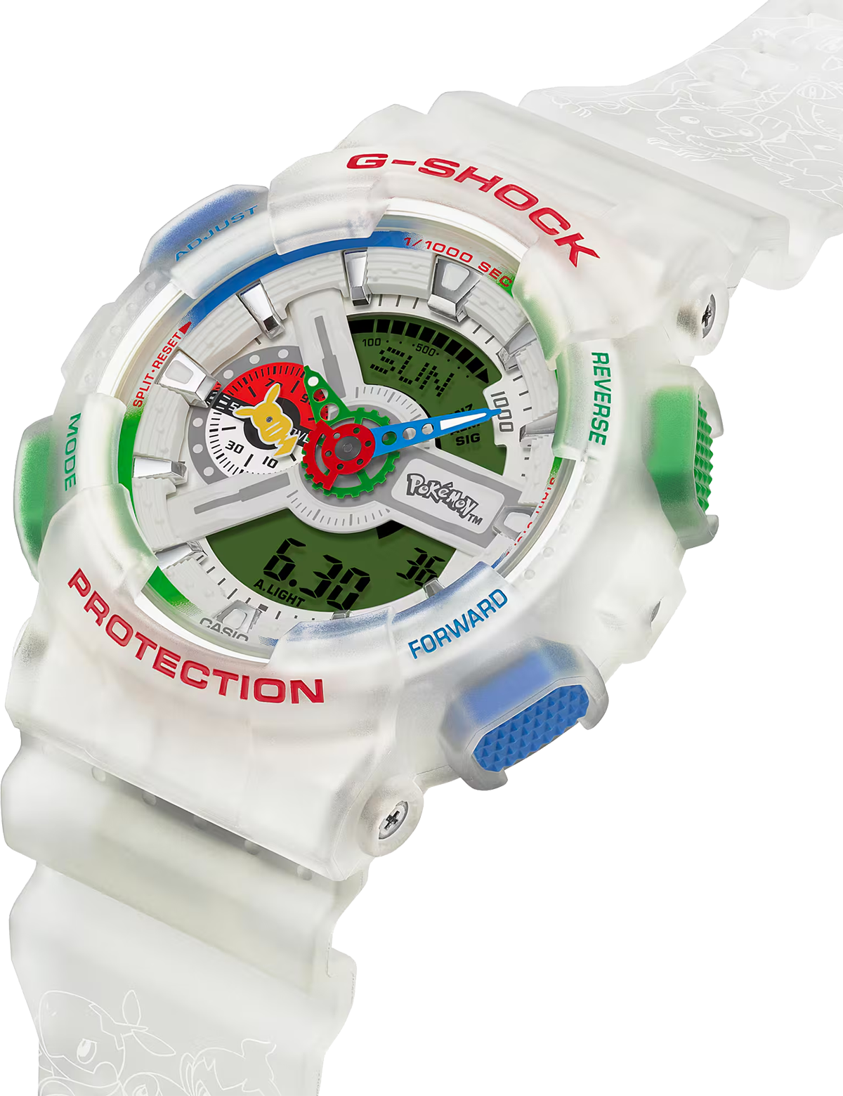 G-SHOCK X POKEMON LTD EDITION GA-110PKM-7A