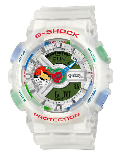 G-SHOCK X POKEMON LTD EDITION GA-110PKM-7A
