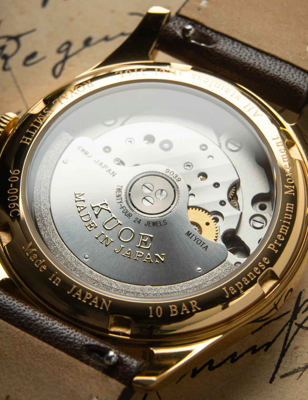 KUOE ROYAL SMITH 90-006 GOLD BLACK