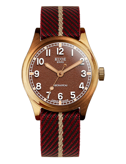KUOE OLD SMITH 90-002 NO DATE BROWN BRONZE CASE 38MM