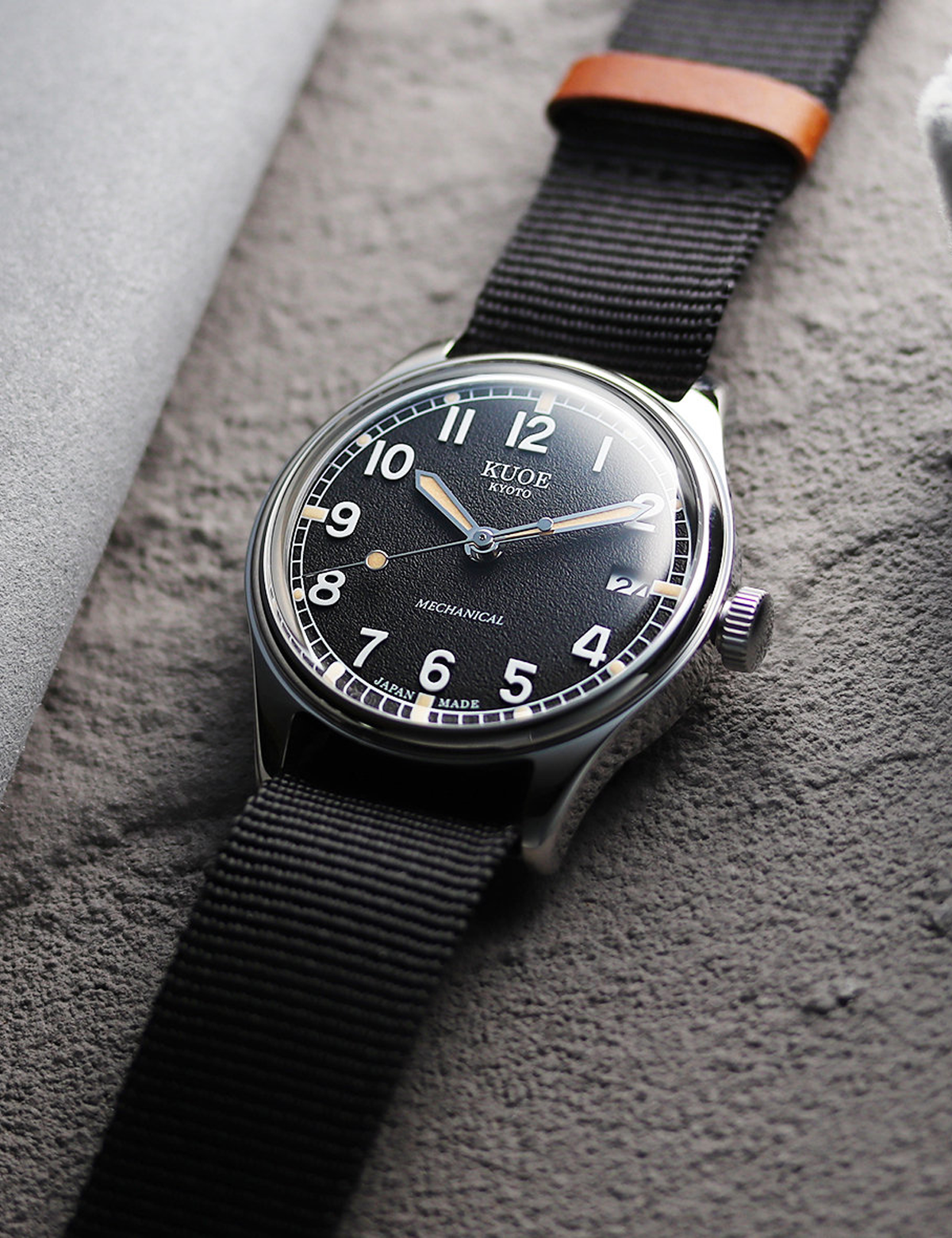KUOE OLD SMITH 90-002 NOIR AUTOMATIQUE VERSION NO-DATE