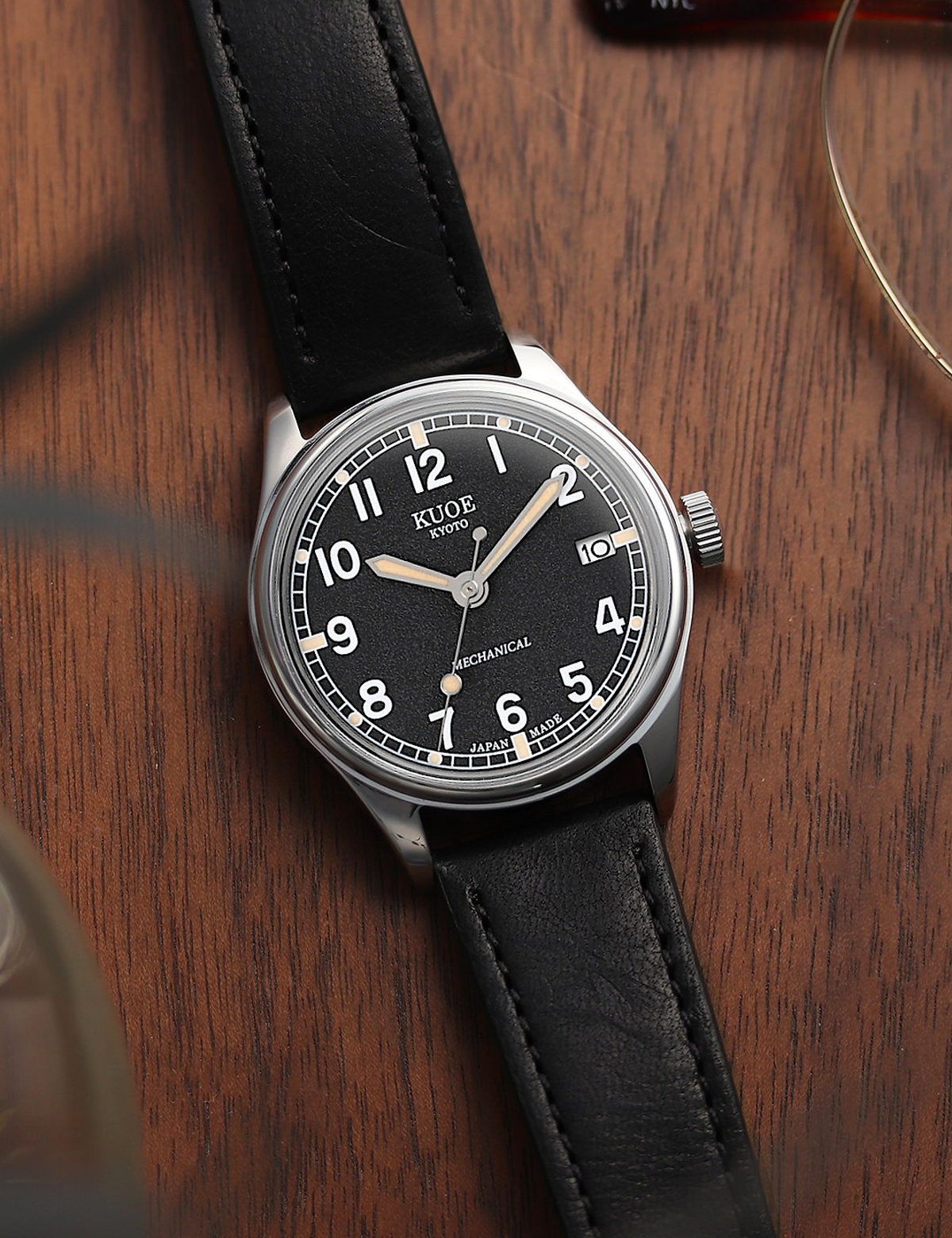 KUOE OLD SMITH 90-002 NOIR AUTOMATIQUE VERSION NO-DATE