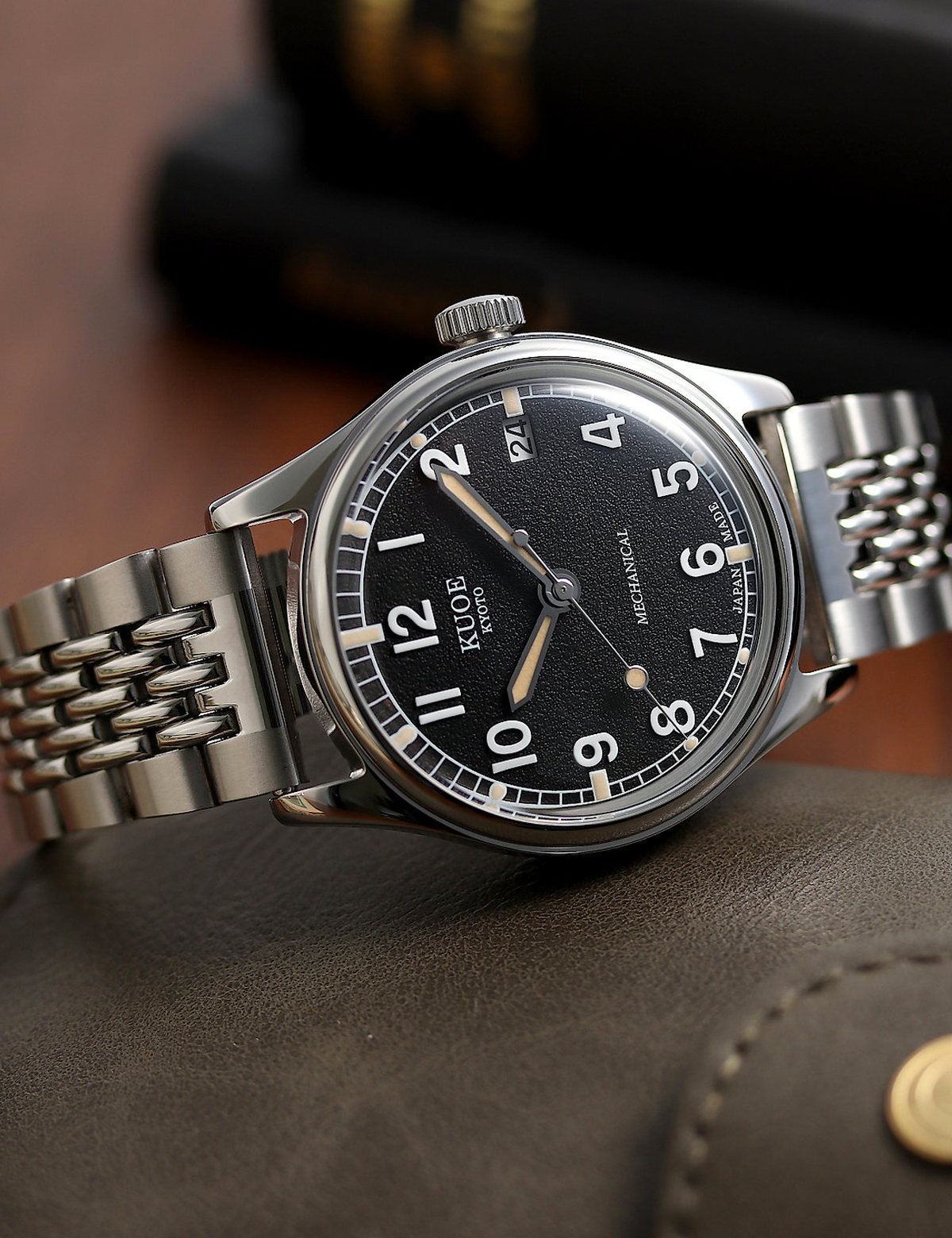 KUOE OLD SMITH 90-002 NOIR AUTOMATIQUE VERSION NO-DATE