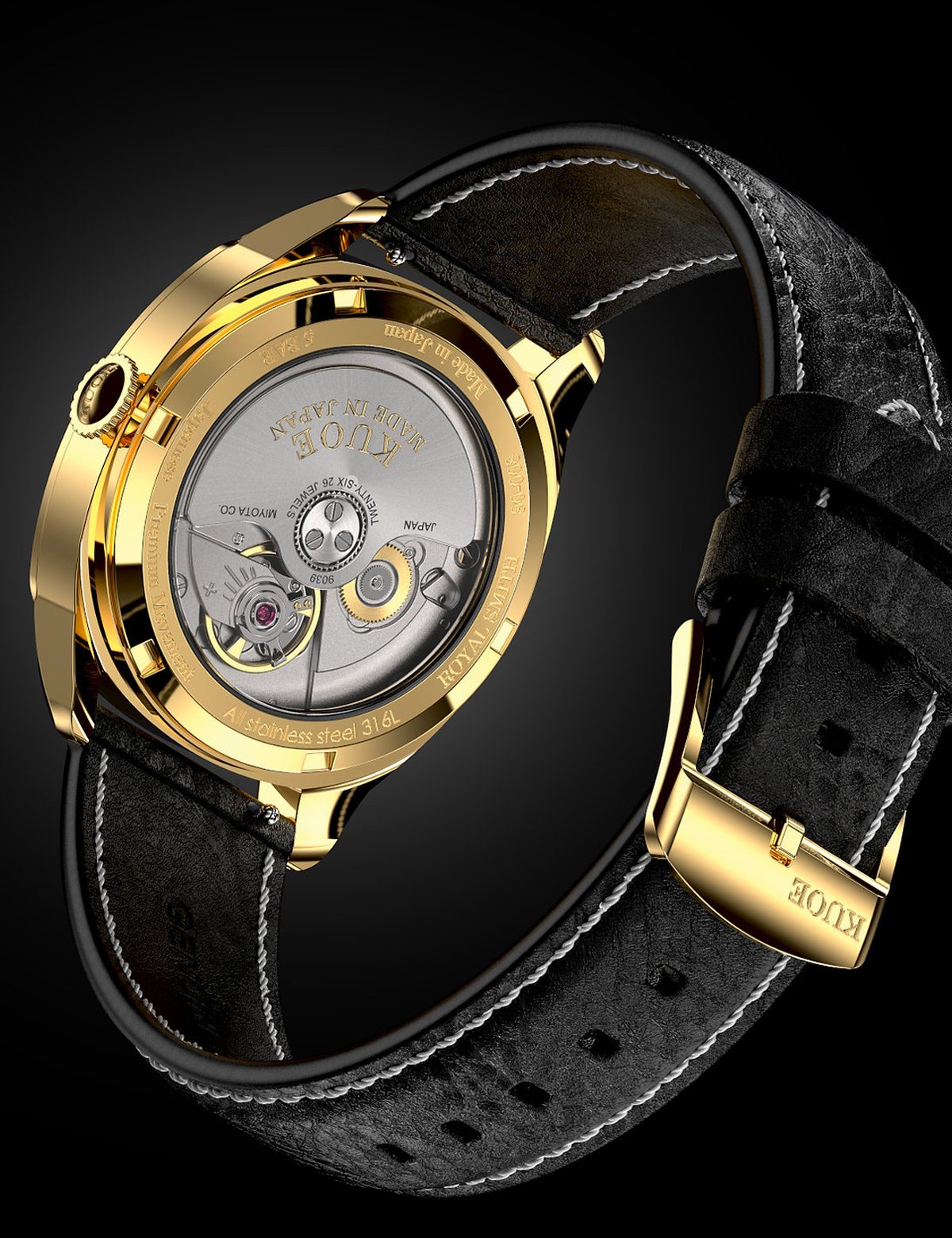 KUOE ROYAL SMITH 90-008 GOLD LTD EDITION