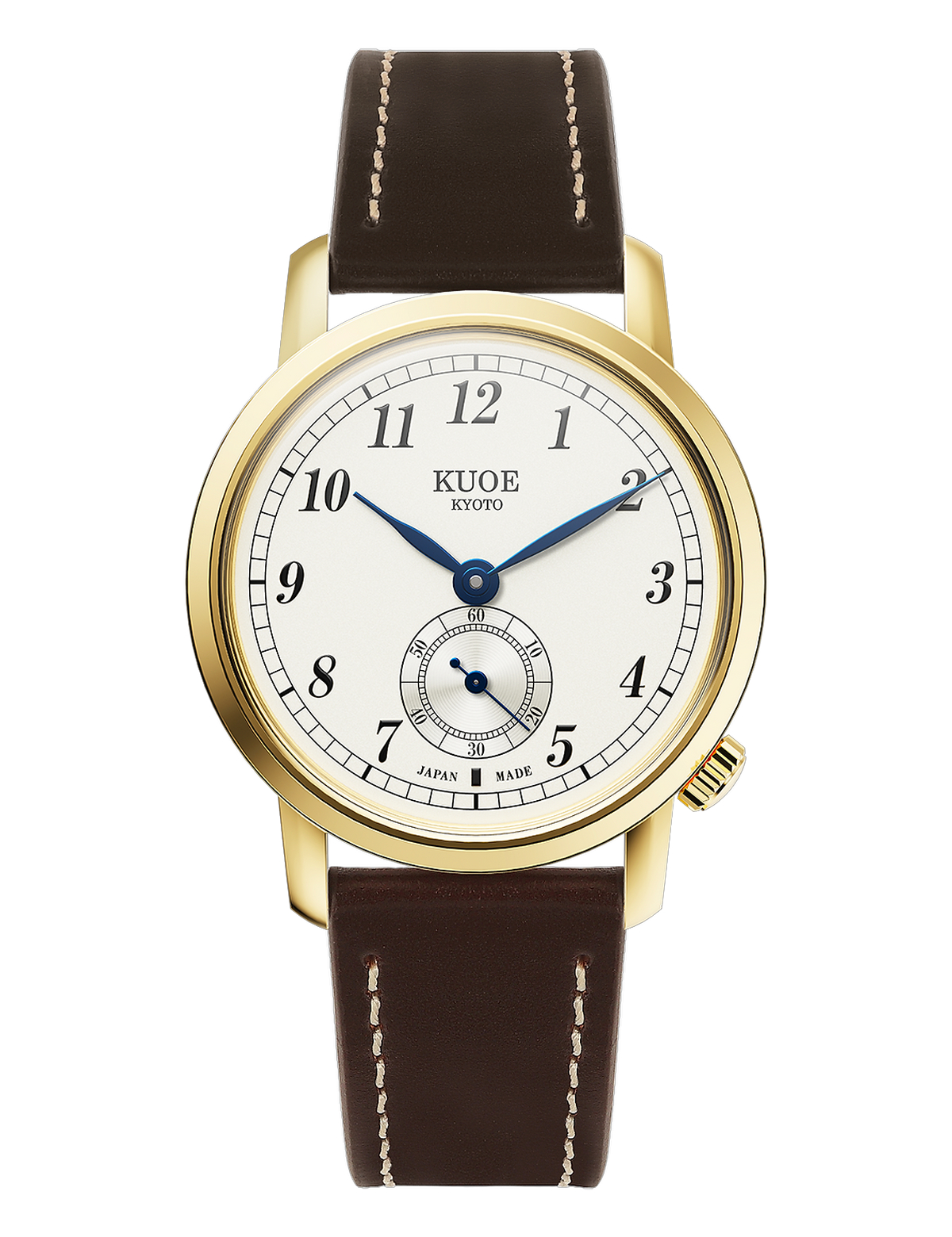 KUOE OLD SMITH 90-007 AUTOMATIQUE GOLD CREAM BLUE