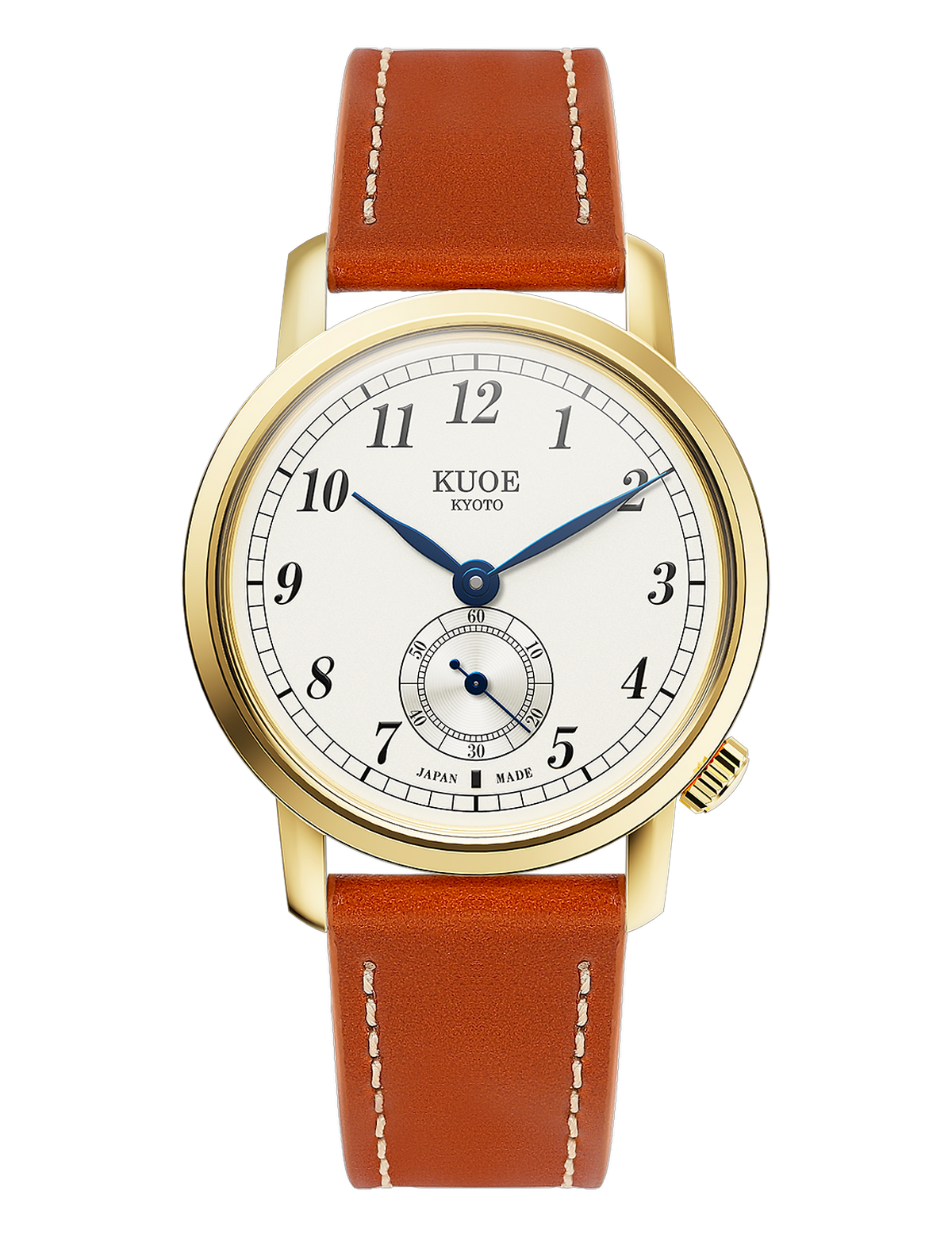 KUOE OLD SMITH 90-007 AUTOMATIQUE GOLD CREAM BLUE