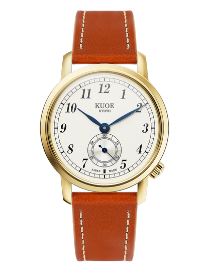 KUOE OLD SMITH 90-007 AUTOMATIQUE GOLD CREAM BLUE