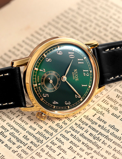 KUOE OLD SMITH 90-007 AUTOMATIQUE GOLD GREEN