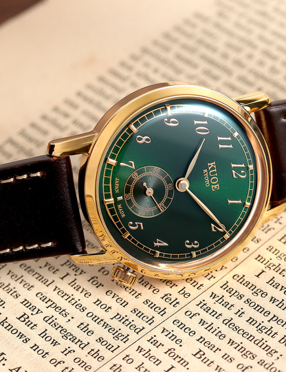 KUOE OLD SMITH 90-007 AUTOMATIQUE GOLD GREEN
