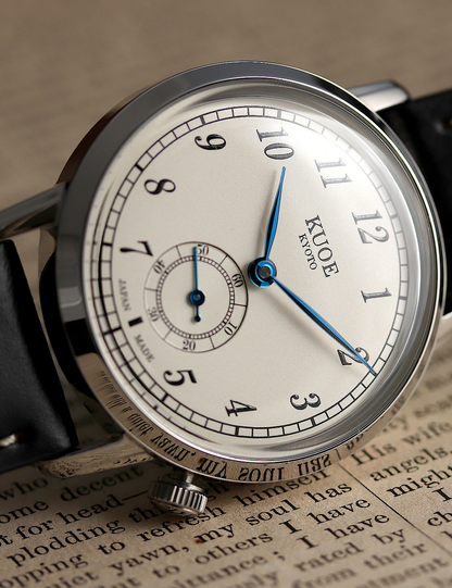 KUOE OLD SMITH 90-007 AUTOMATIQUE SILVER CREAM BLUE