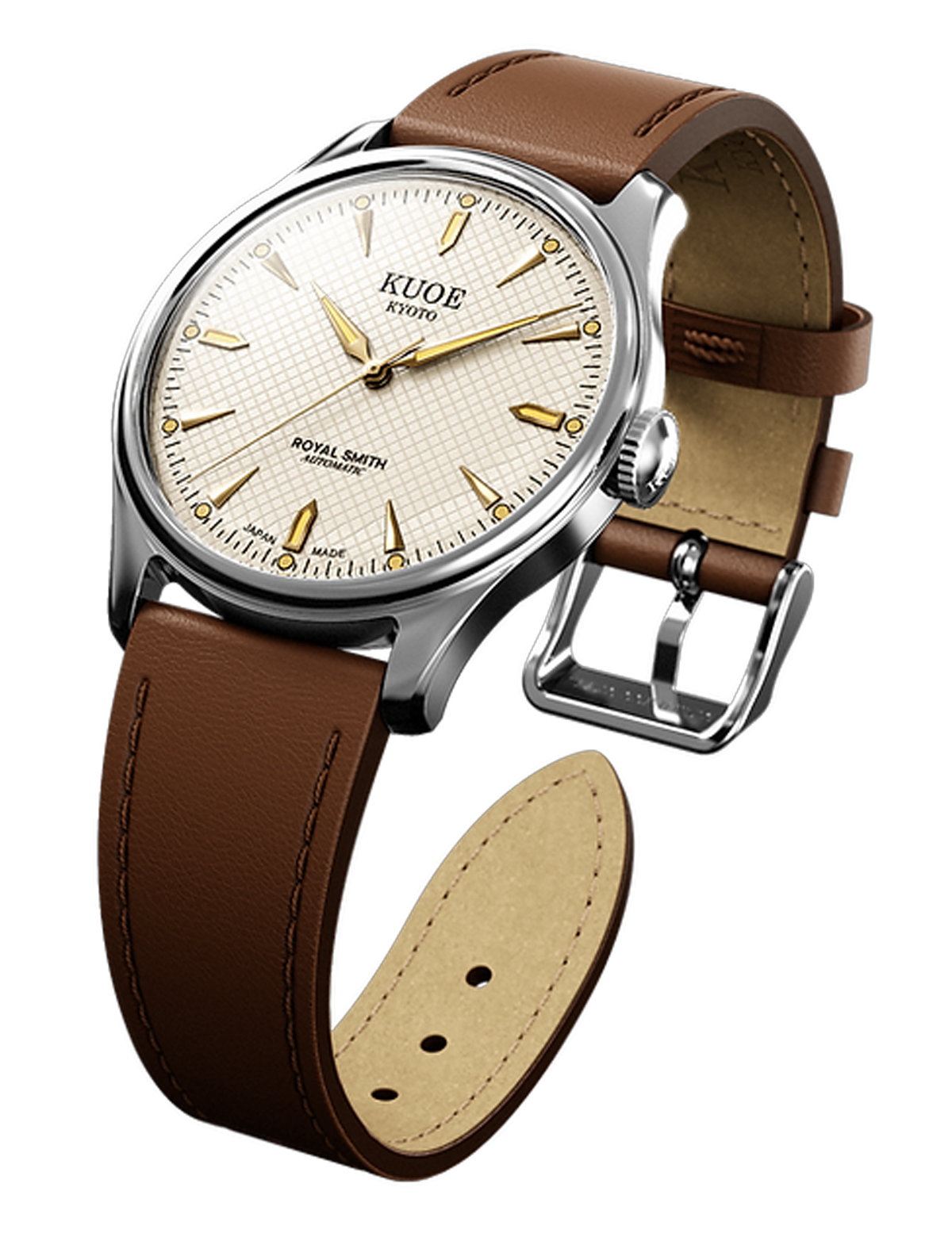 KUOE ROYAL SMITH 90-006 SILVER IVORY LARGE 39MM