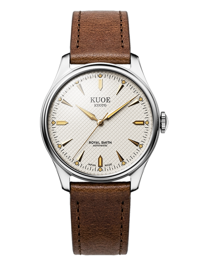 KUOE ROYAL SMITH 90-006 SILVER IVORY LARGE 39MM