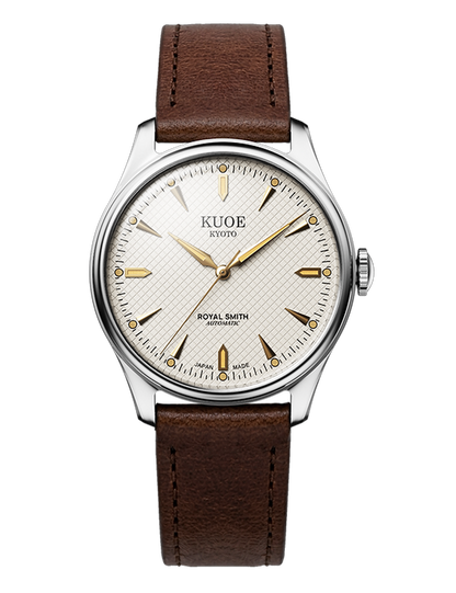 KUOE ROYAL SMITH 90-006 SILVER IVORY LARGE 39MM
