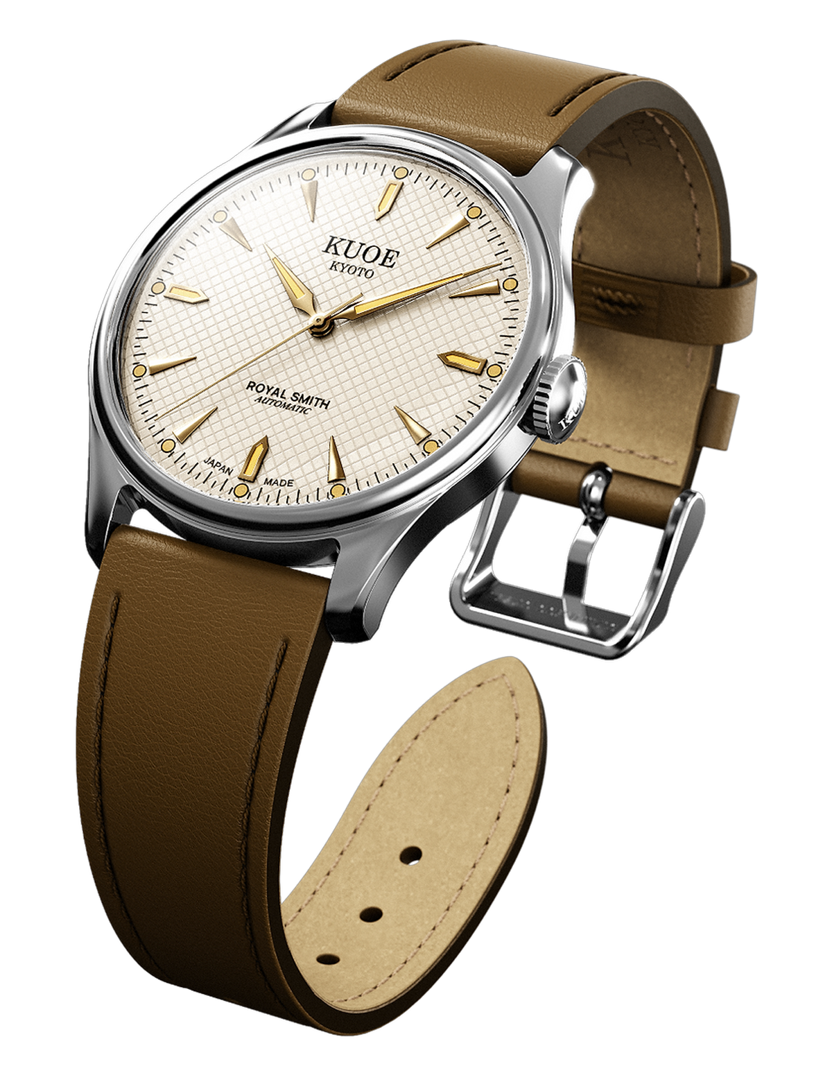 KUOE ROYAL SMITH 90-006 SILVER IVORY LARGE 39MM