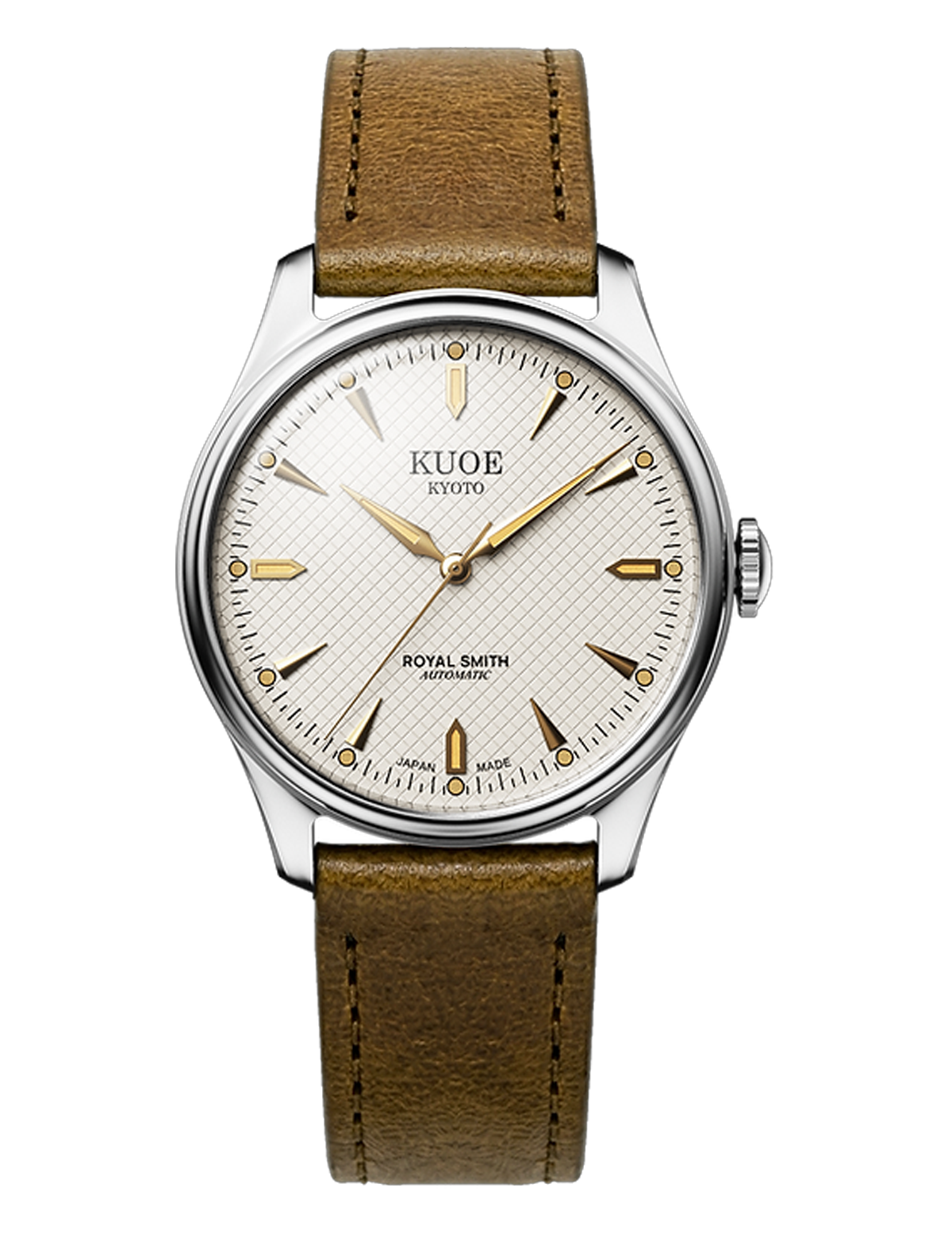 KUOE ROYAL SMITH 90-006 SILVER IVORY LARGE 39MM