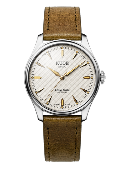 KUOE ROYAL SMITH 90-006 SILVER IVORY LARGE 39MM
