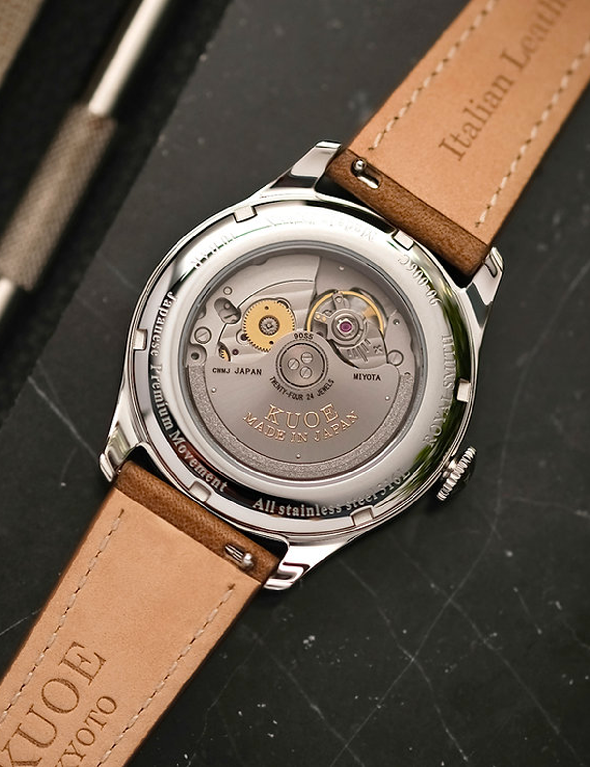 KUOE ROYAL SMITH 90-006 SILVER IVORY LARGE 39MM