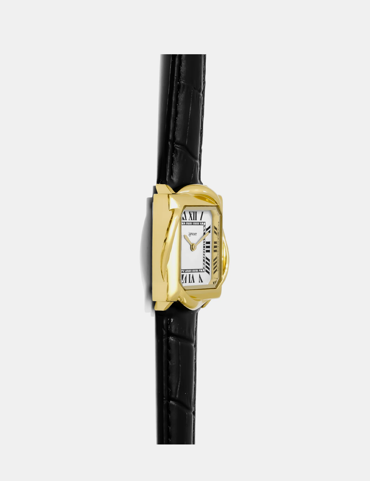 LAPHONT FLUERE GOLD BLACK STRAP