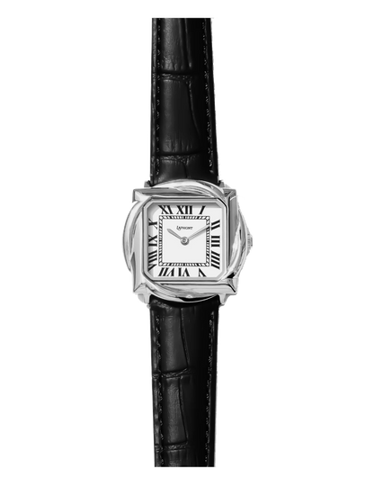 LAPHONT FLUERE SILVER BLACK STRAP