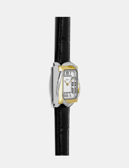 LAPHONT FLUERE TWO-TONE BLACK STRAP