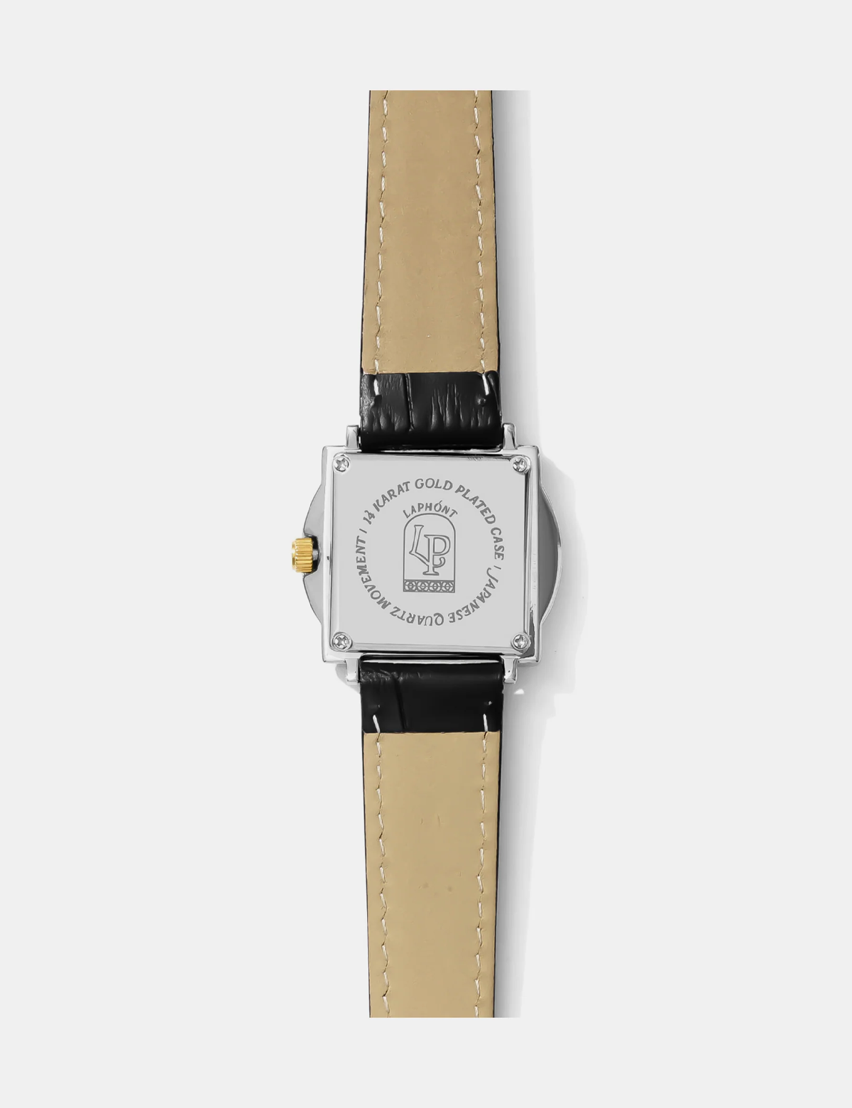LAPHONT FLUERE TWO-TONE BLACK STRAP
