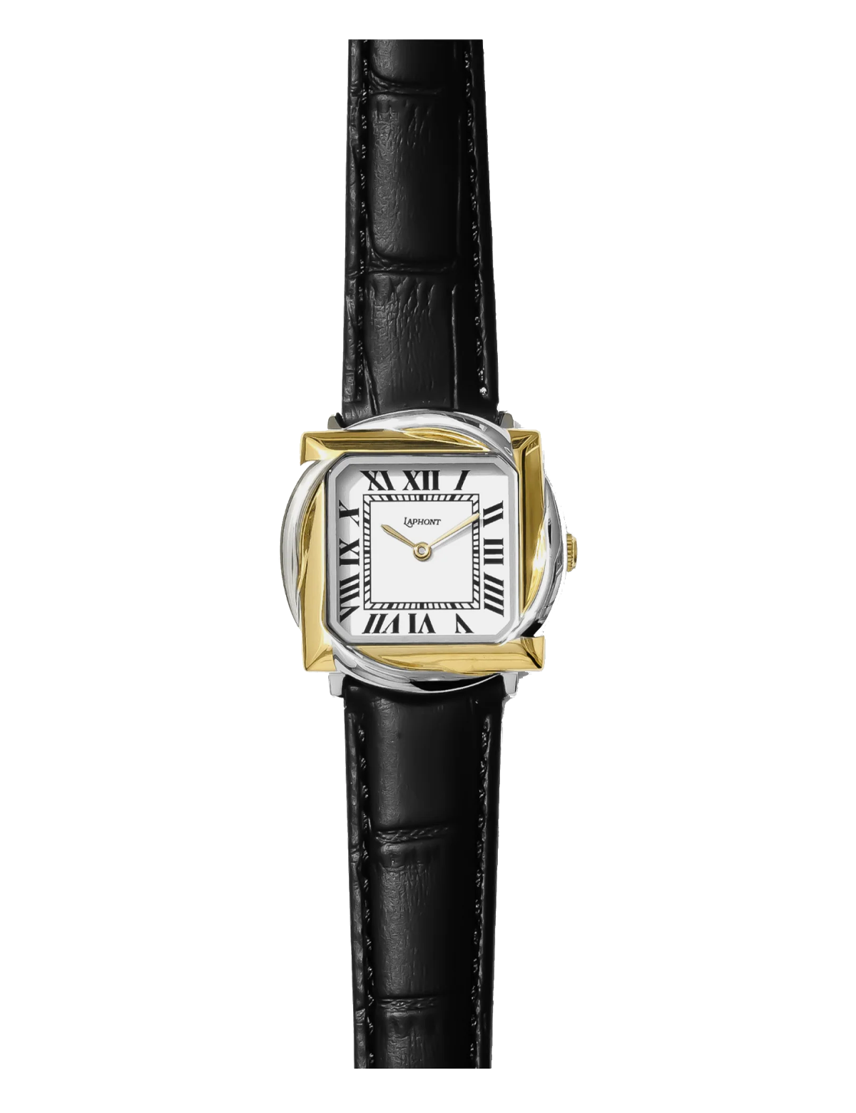 LAPHONT FLUERE TWO-TONE BLACK STRAP