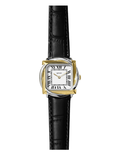 LAPHONT FLUERE TWO-TONE BLACK STRAP