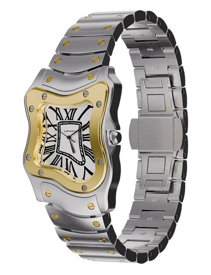 LAPHONT LAURENT SMALL TWO-TONE STEEL