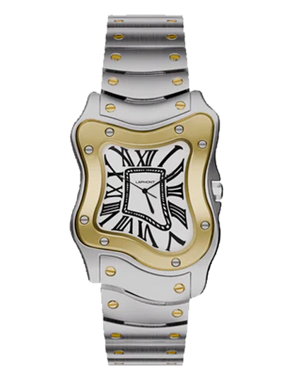 LAPHONT LAURENT SMALL TWO-TONE STEEL