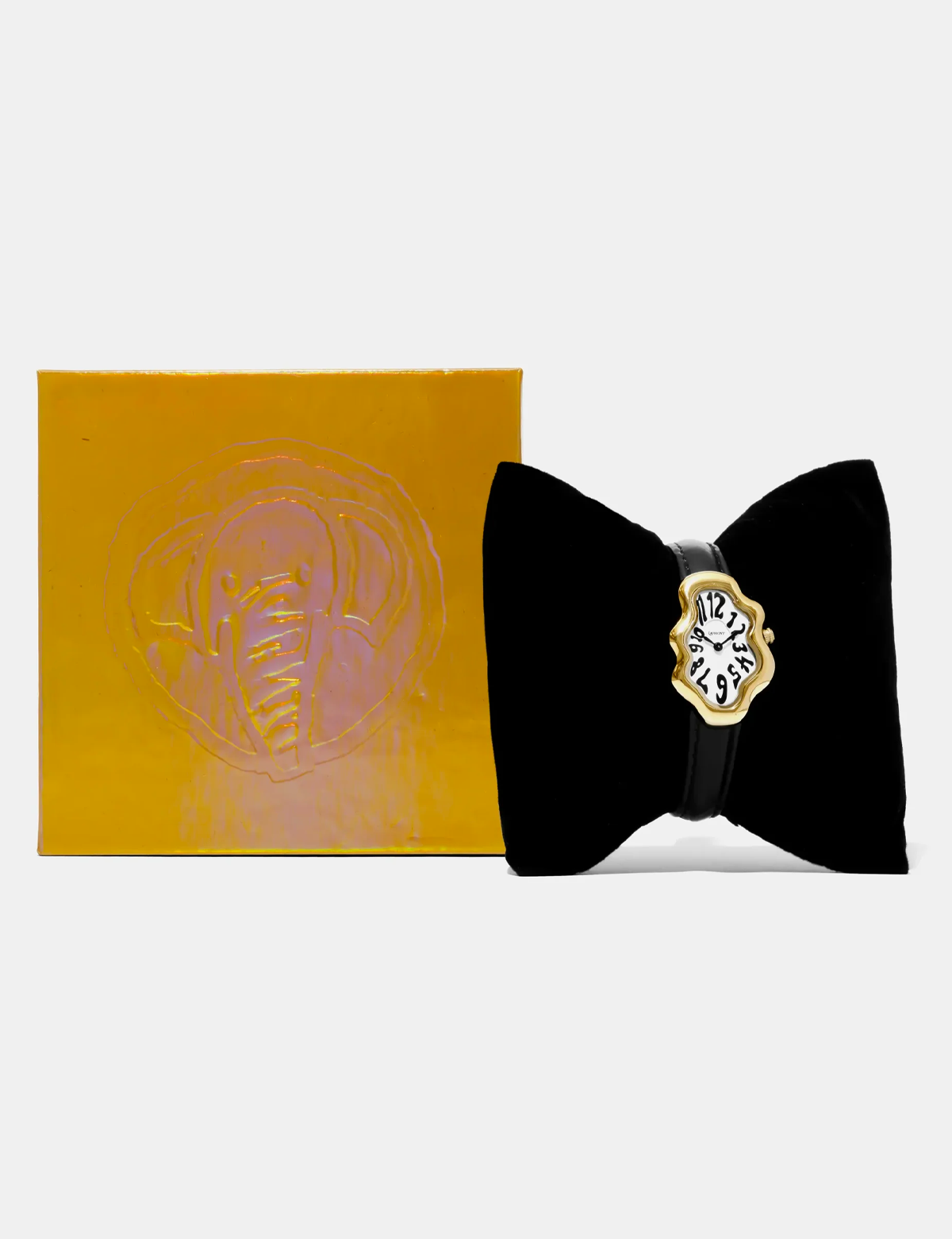 LAPHONT MIRAGE WATCH GOLD BLACK STRAP