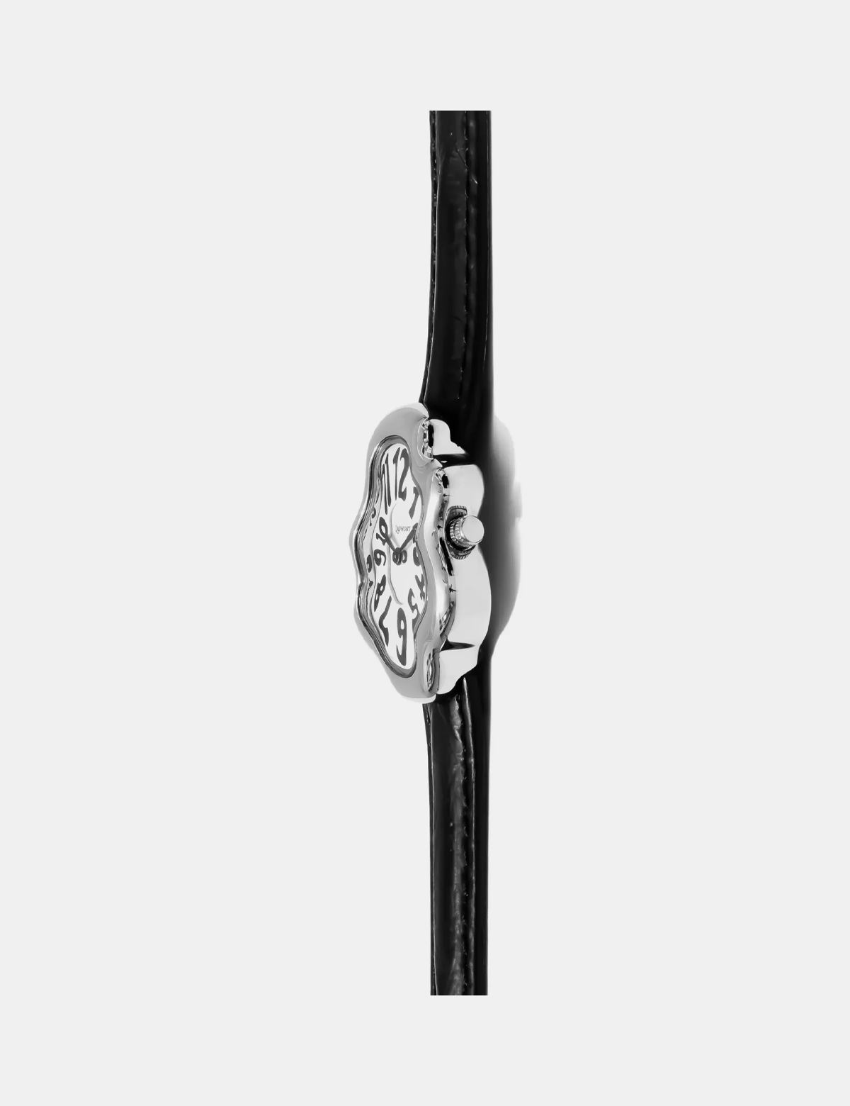 LAPHONT MIRAGE WATCH SILVER BLACK STRAP