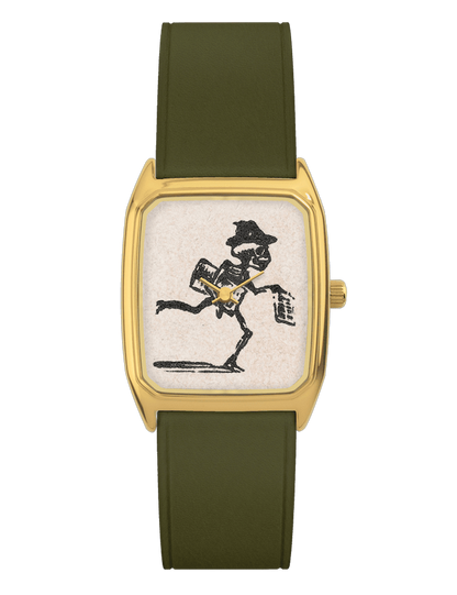 LAPS SAUVETTE CUIR VERT OLIVE