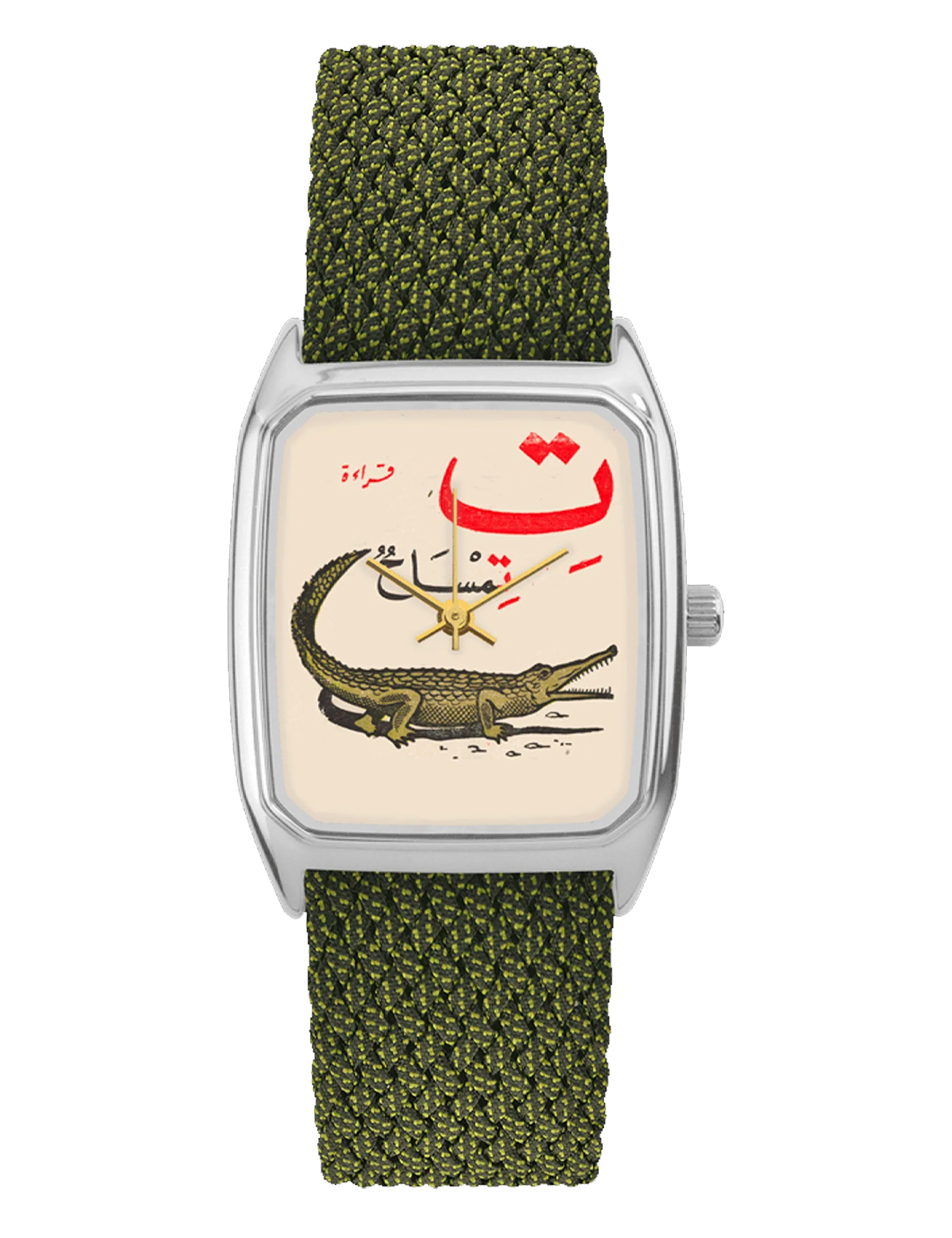 LAPS SIGNATURE CROCO KAKI