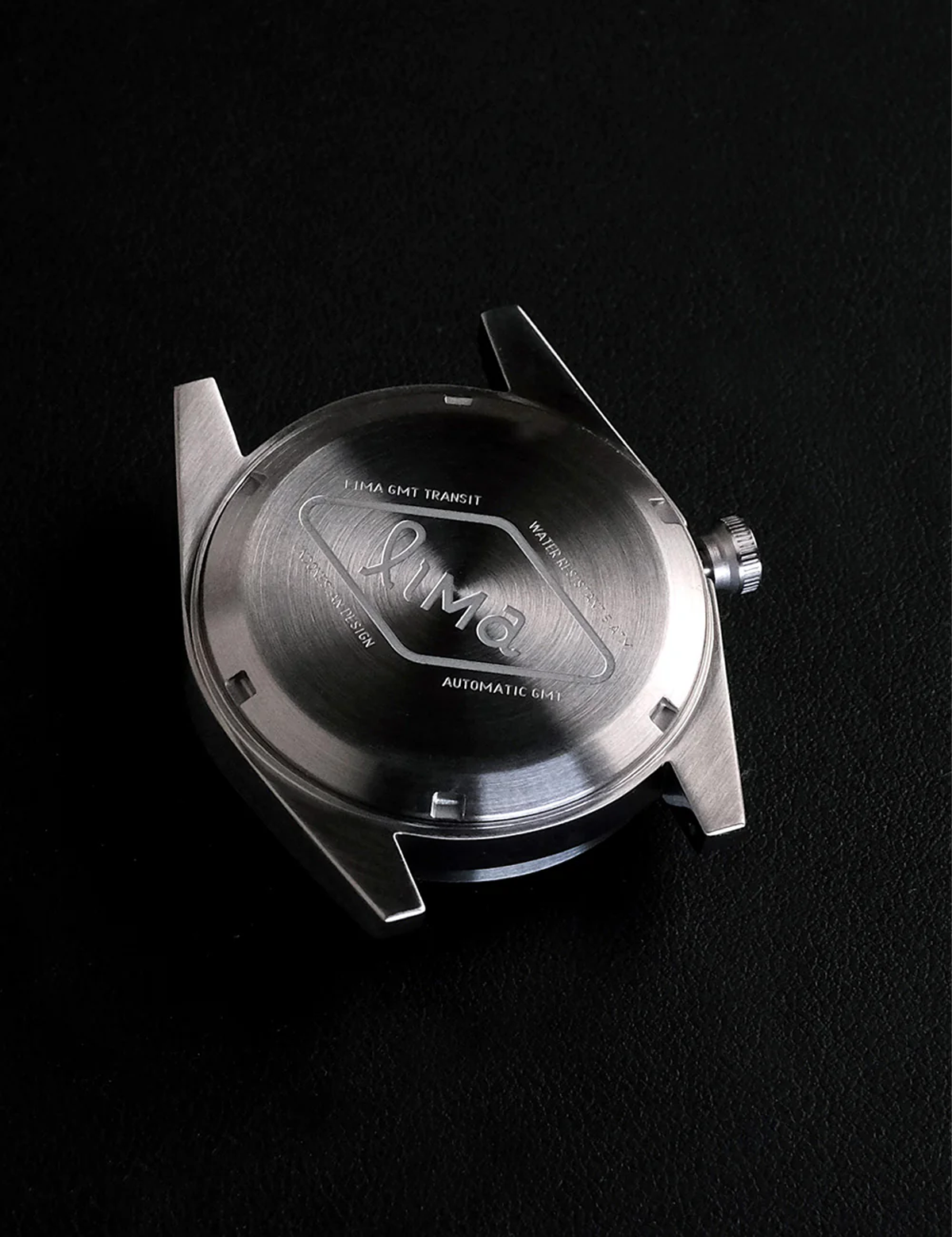 LIMA WATCH GMT TRANSIT BLACK AUTOMATIC