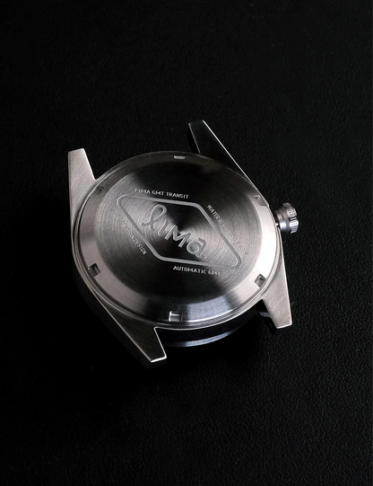 LIMA WATCH GMT TRANSIT BLACK AUTOMATIC