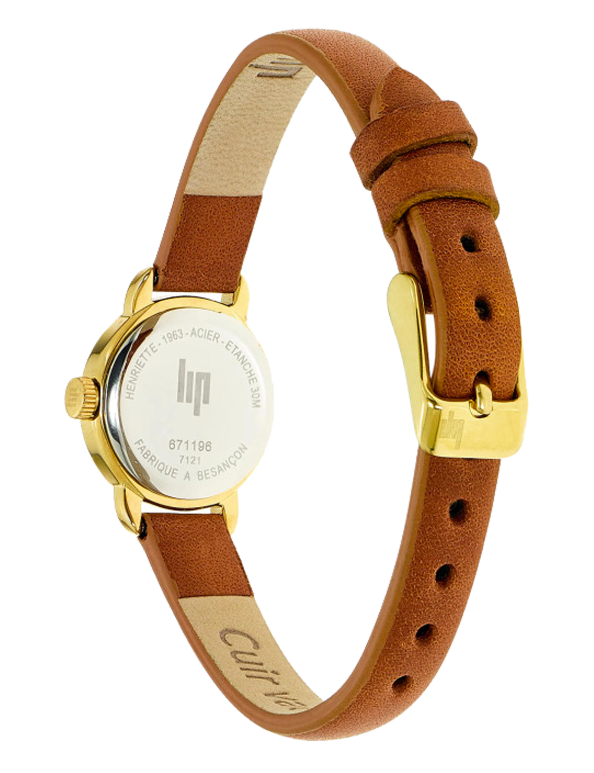 LIP HENRIETTE 671196 GOLD CUIR 1960