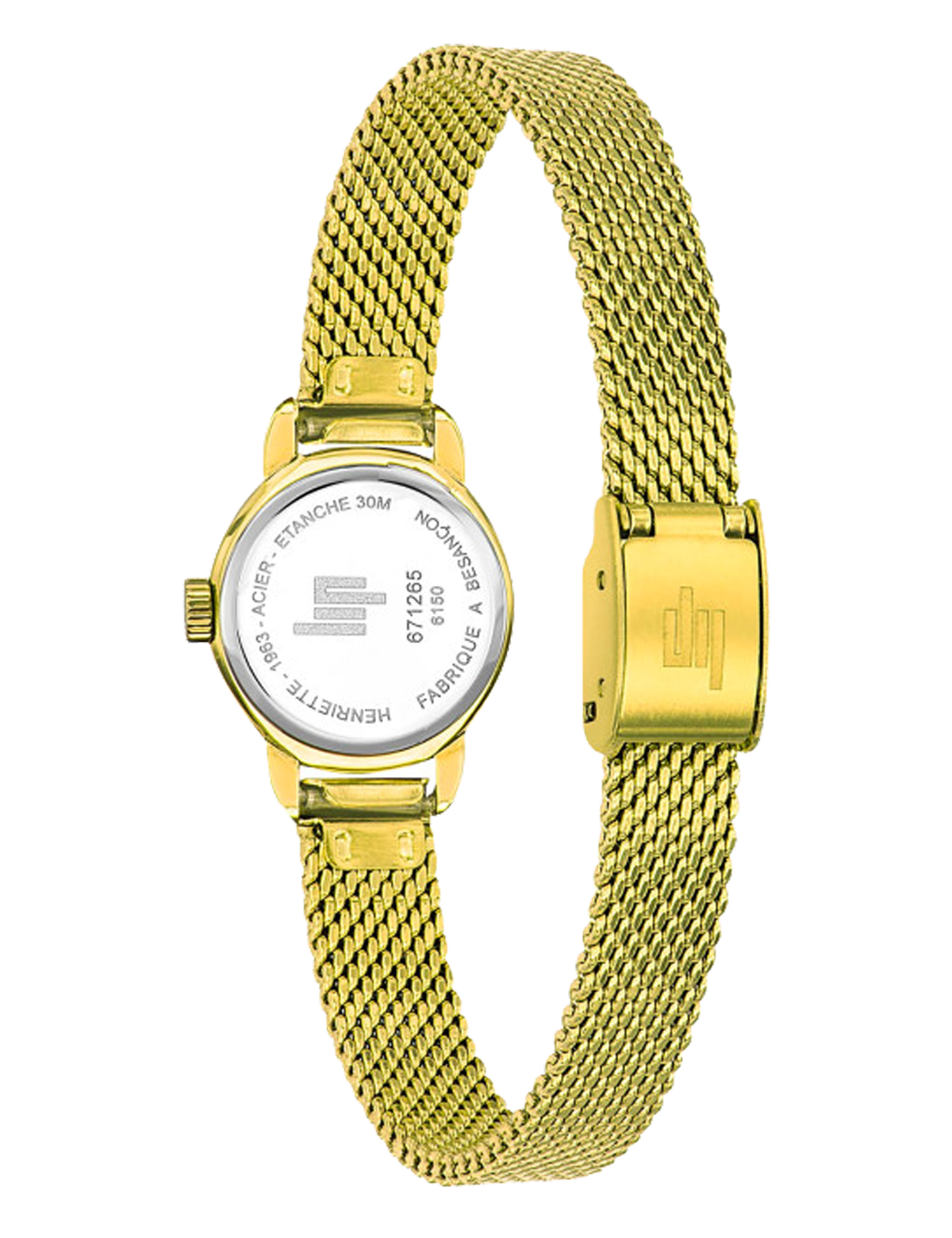 LIP HENRIETTE 671265 GOLD MILANESE 1960