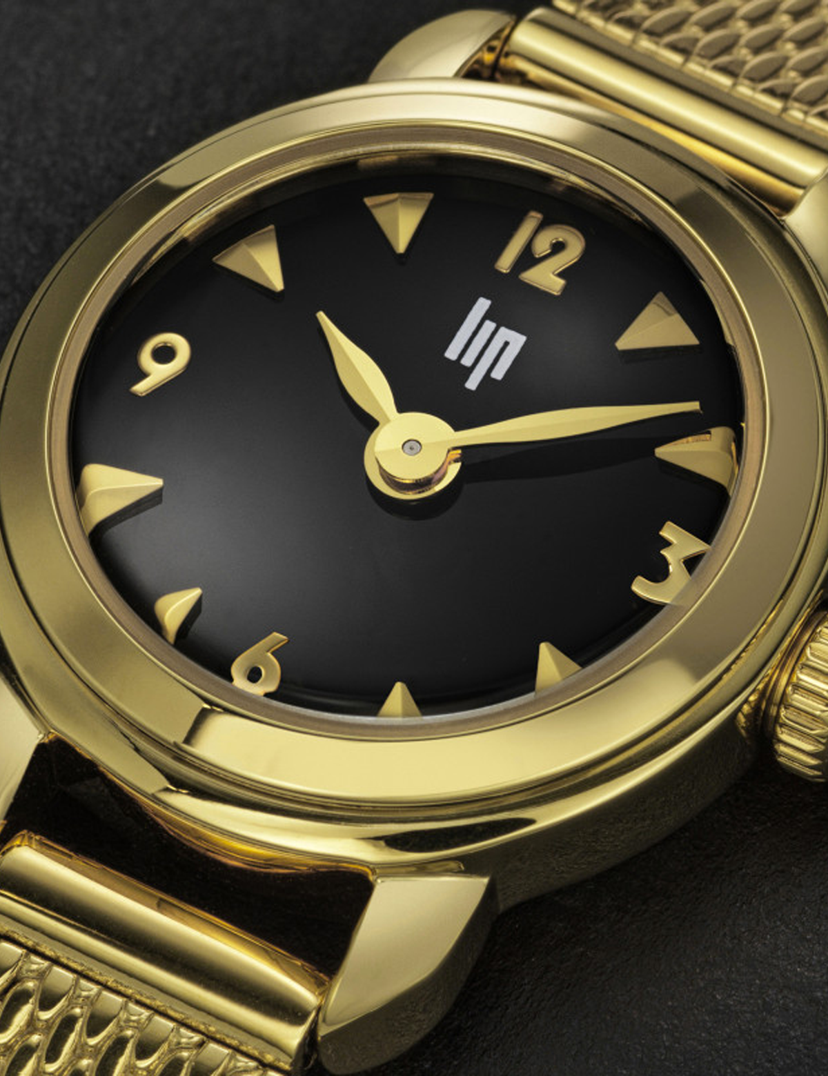 LIP HENRIETTE 671627 GOLD MILANESE 1960