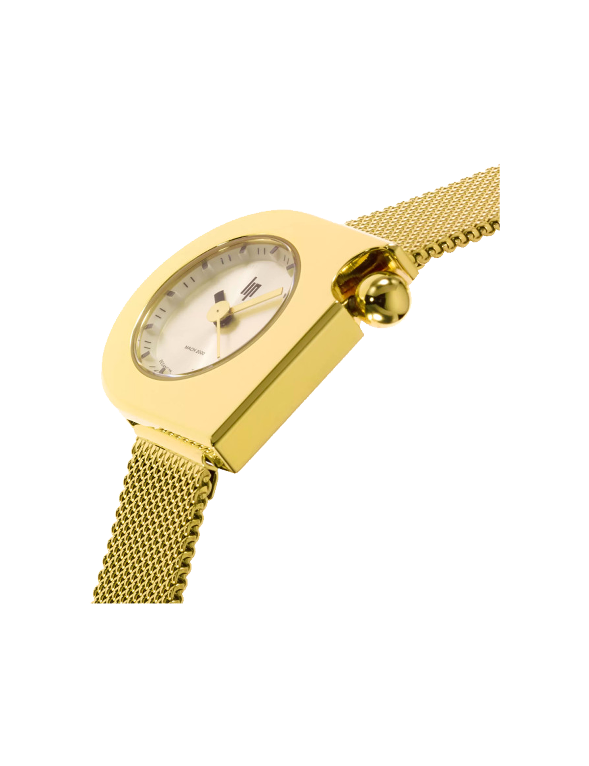 LIP MACH 2000 MINI MOON GOLD MILANAISE