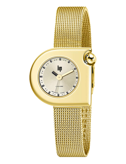 LIP MACH 2000 MINI MOON GOLD MILANAISE