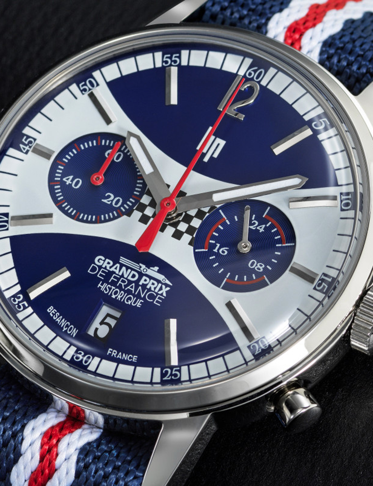 LIP RALLYE CHRONO GPFH  MECA-QUARTZ 39MM EDITION LIMITEE