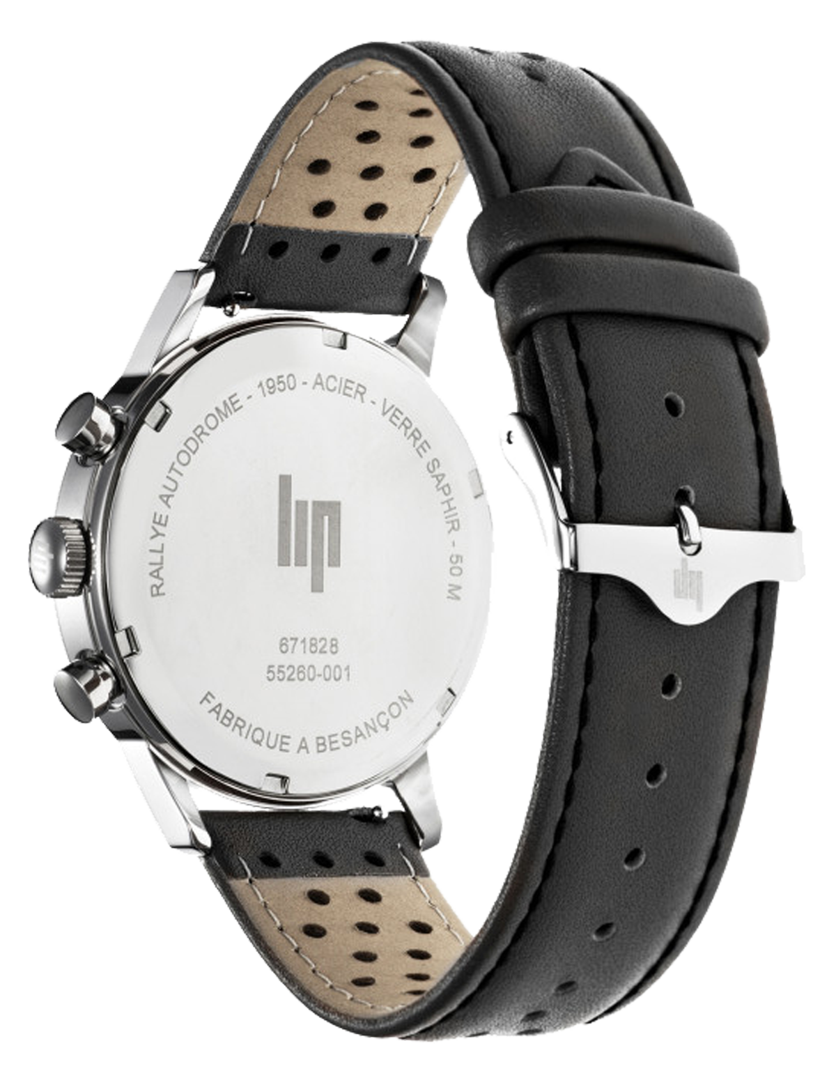 LIP RALLYE MECA QUARTZ CHRONOGRAPHE 40 MM 671828