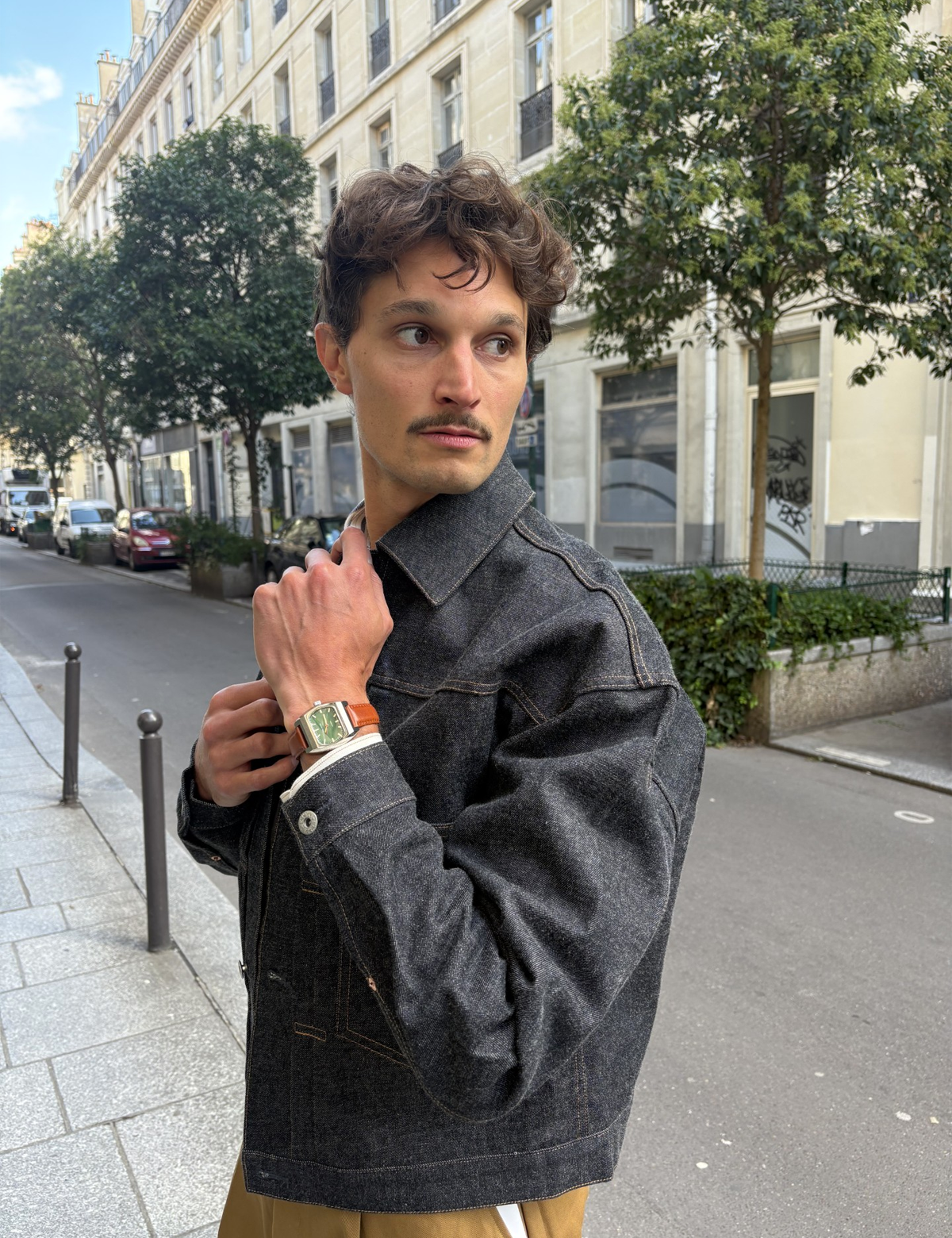 CHEZ MAMAN LA MAGNUM BASIL GREEN AUTOMATIQUE