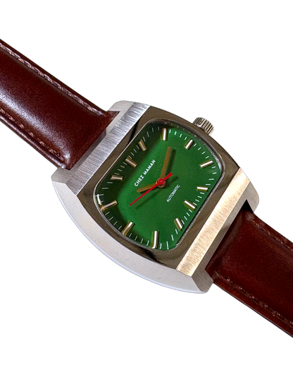 CHEZ MAMAN LA MAGNUM BASIL GREEN AUTOMATIQUE