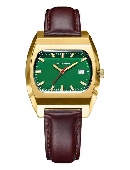 CHEZ MAMAN LA MAGNUM GOLD BASIL GREEN